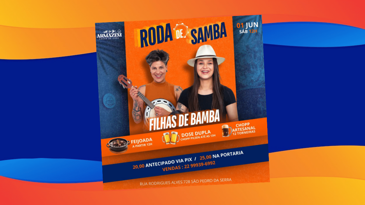 RODA DE SAMBA 1JUN24