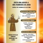 FESTA EM LOUVOR A SÃO FRANCISCO DE ASSIS