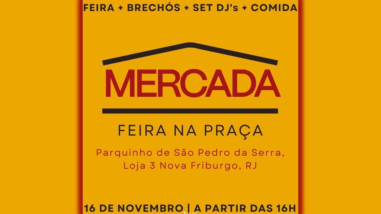 FEIRA NA PRAÇA 16/11/2024