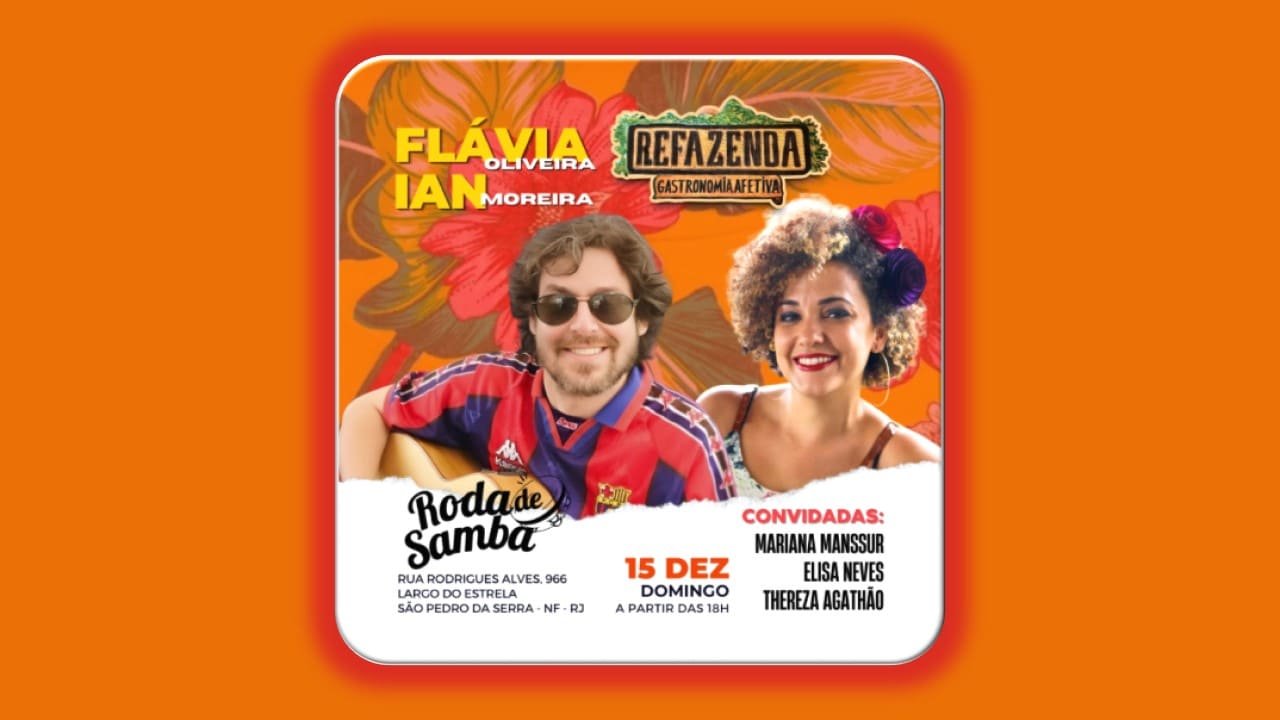 RODA DE SAMBA 15/12/2024