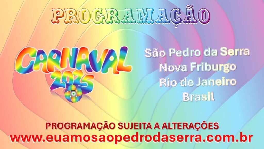 PROGRAMAÇÃO 27/02/2025