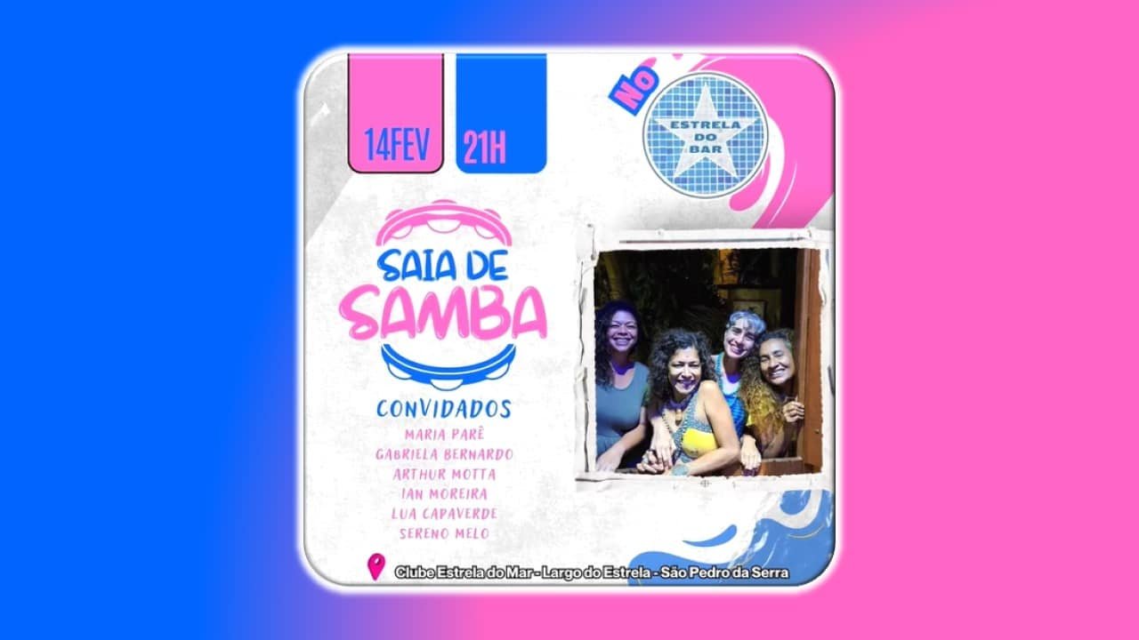 SAIA DE SAMBA 14/02/2025