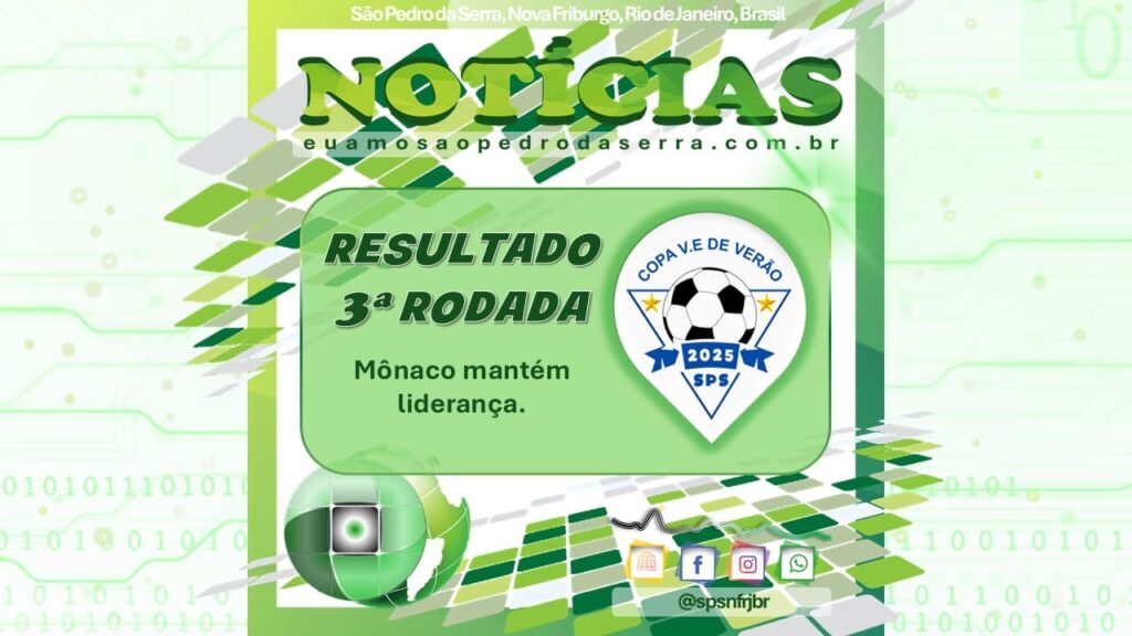 RESULTADO 3ª RODADA COPA VE 16/03/2025