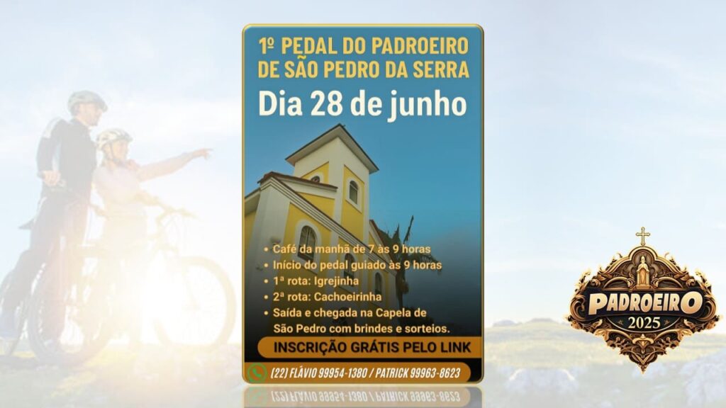 1º PEDAL DO PADROEIRO 2025