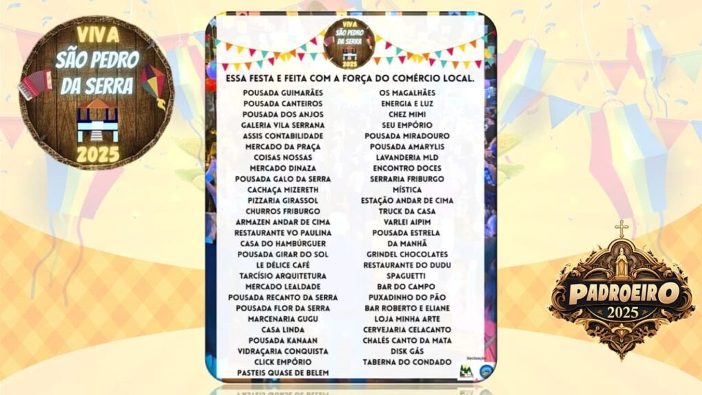 COMÉRCIO LOCAL APOIO VPSP 2025