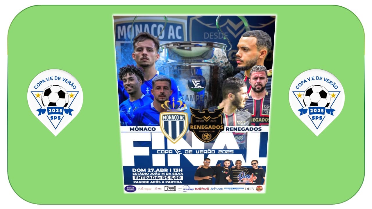 CONVOCATÓRIA COPA FINAL COPA VE 2025 22/04/2025