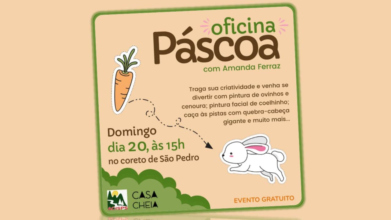 OFICINA PÁSCOA 20/04/2025