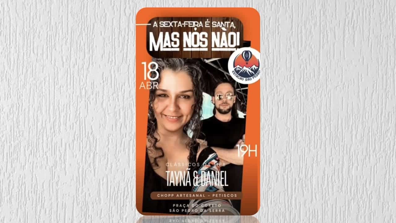 TAYNÃ E DANIEL 18/04/2025
