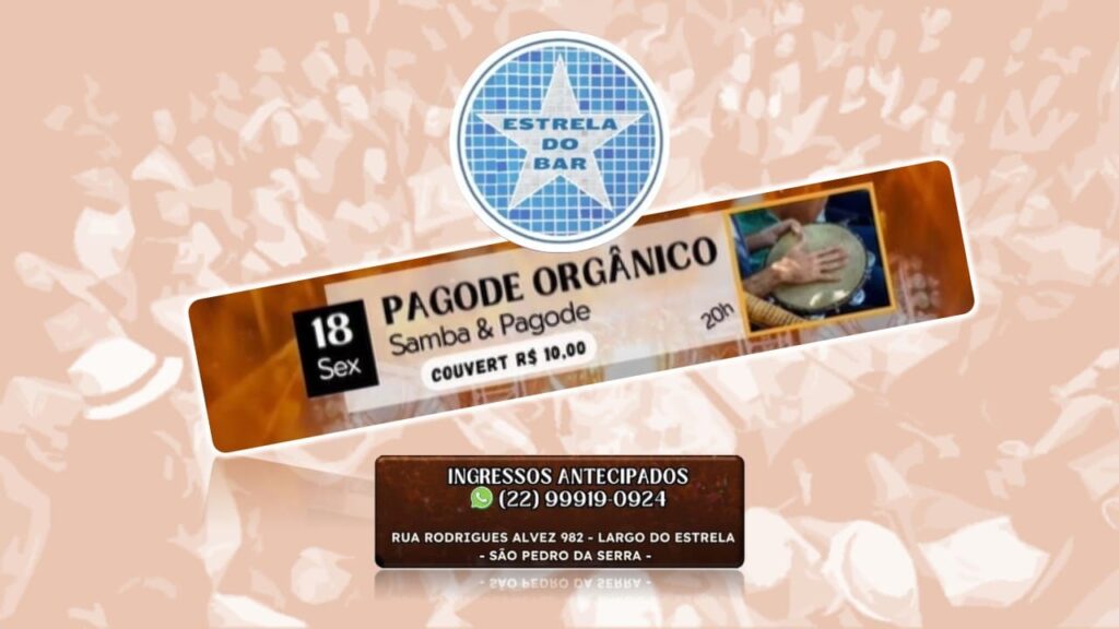 PAGODE ORGÂNICO 18/04/2025