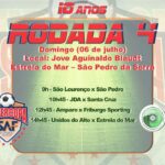 4ª RODADA SUPERCOPA SAF 2025 AGENDA