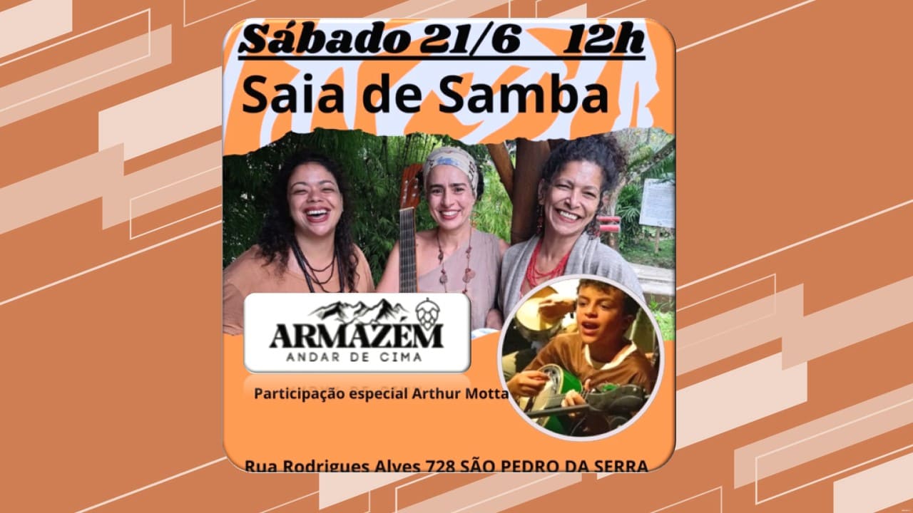 SAIA DE SAMBA 21/06/2025