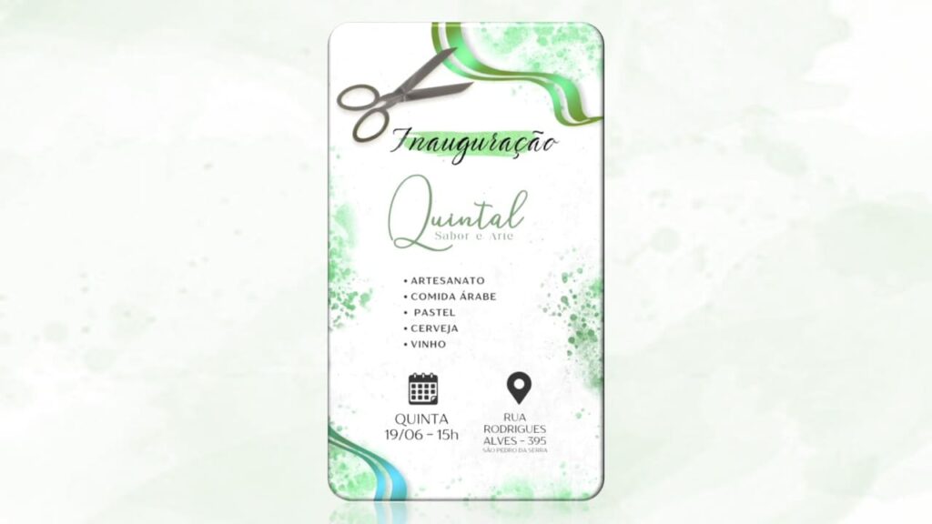 INAUGURAÇÃO QUINTAL 19/06/2025