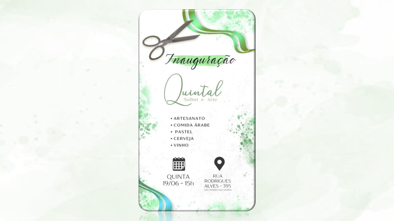 INAUGURAÇÃO QUINTAL 19/06/2025