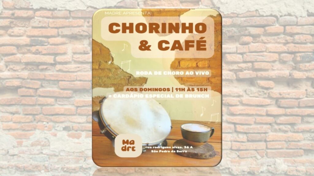CHORINHO E CAFÉ MADRE DOMINGOS