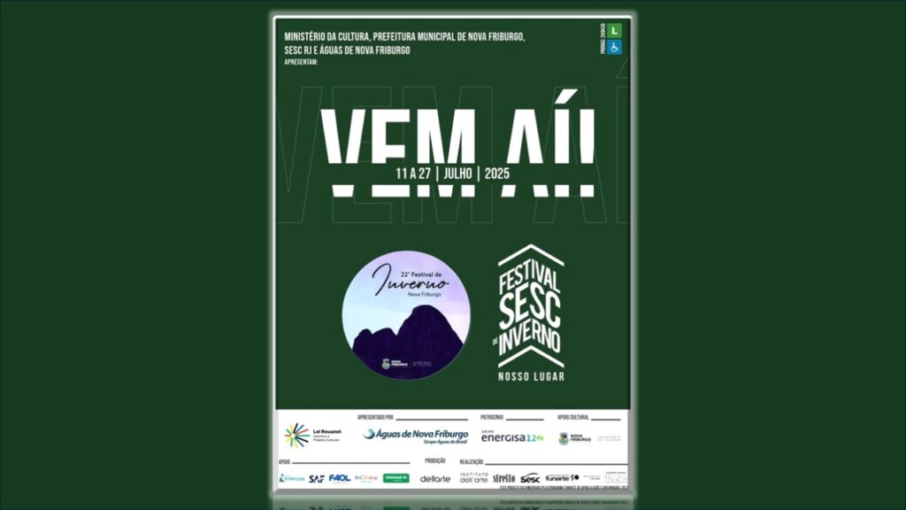 VEM AÍ FESTIVAL DE INVERNO 2025