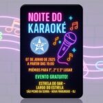 NOITE DO KARAOKÊ 07/06/2025