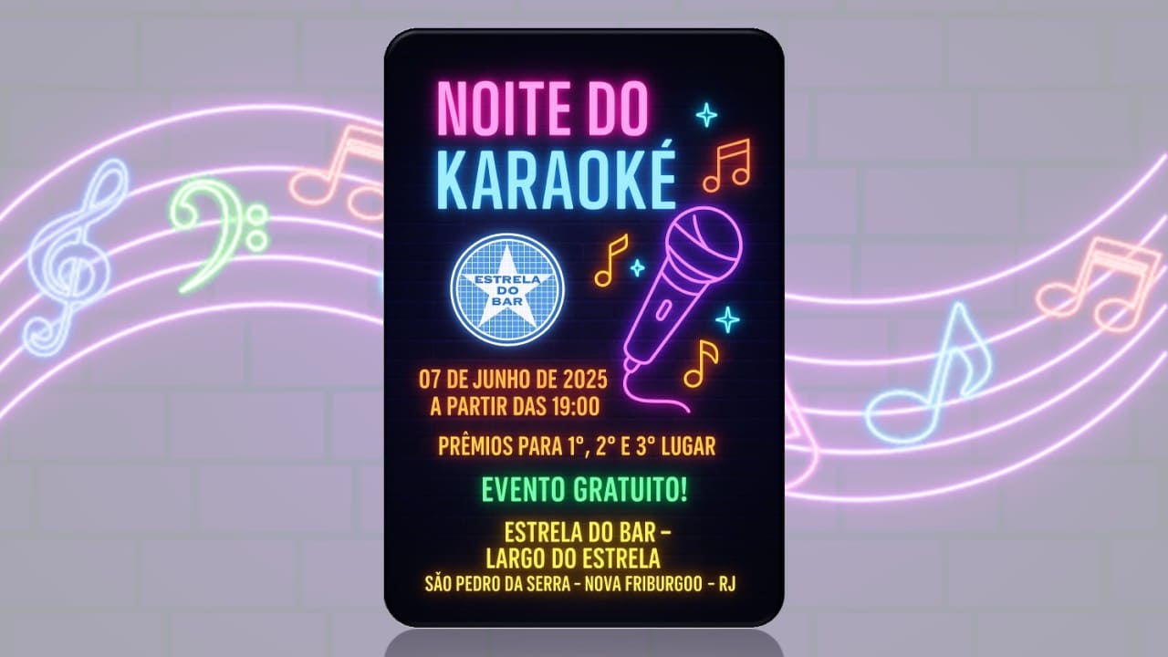 NOITE DO KARAOKÊ 07/06/2025