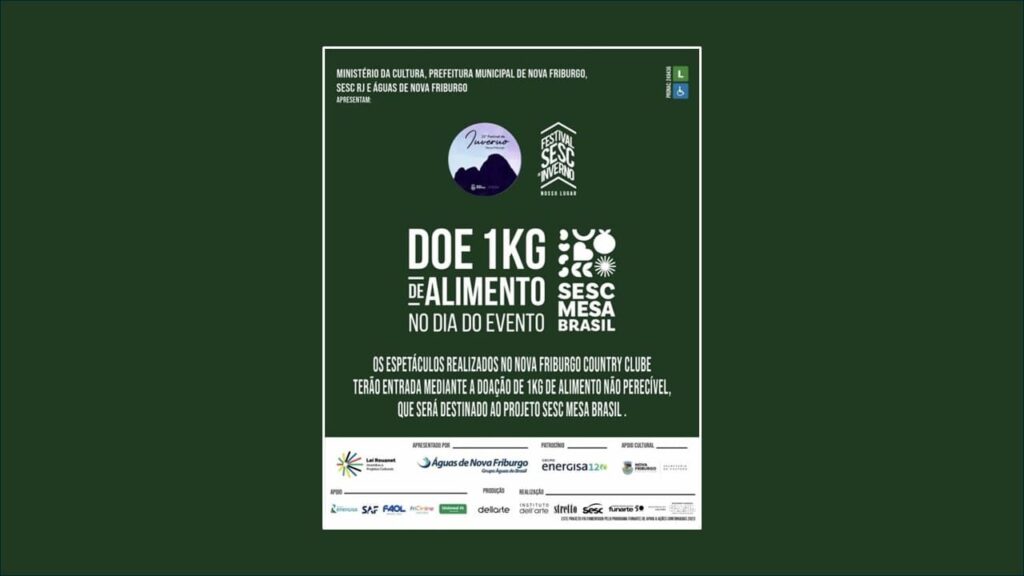 DOAÇÃO 22º FINF 2025