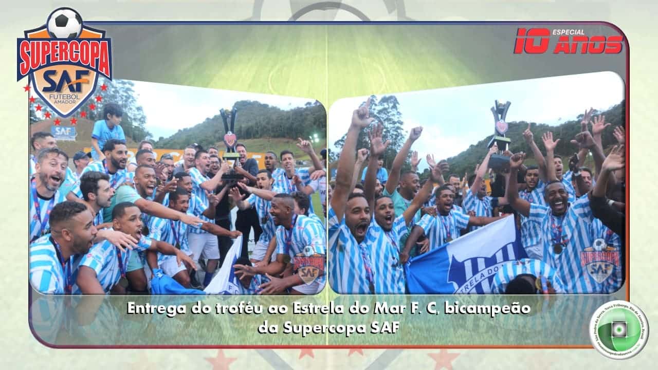 TROFÉU CAMPEÃO SUPERCOPA SAF 2025 FINAL