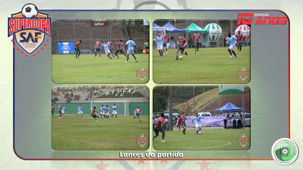 LANCES DA FINAL SUPERCOPA SAF 2025