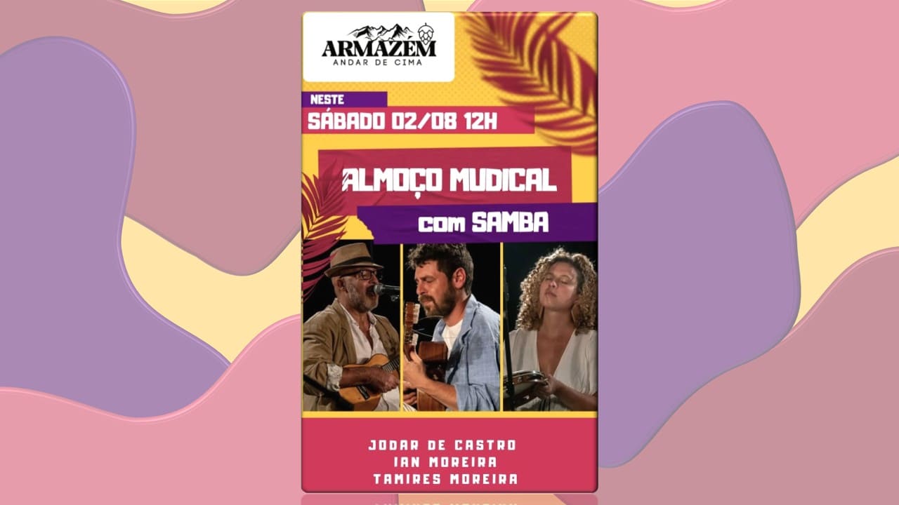 ALMOÇO MUSICAL 02/08/2025