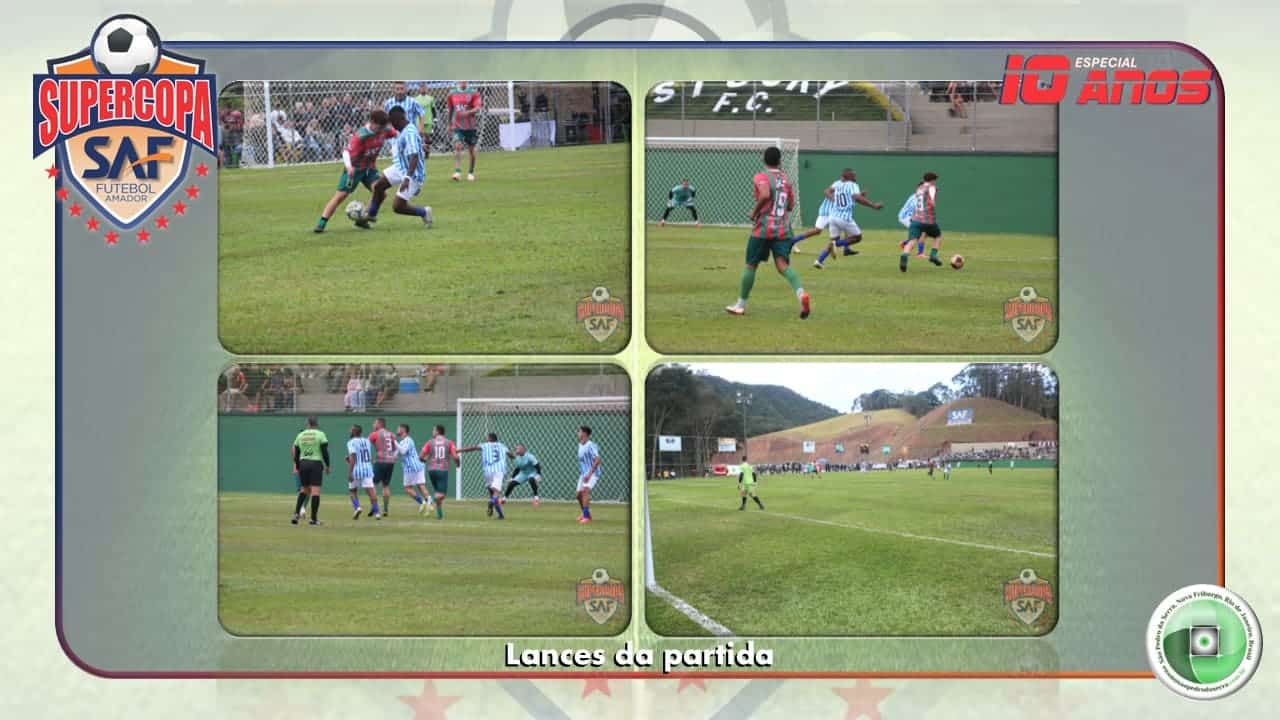 LANCES DA FINAL SUPERCOPA SAF 2025 2