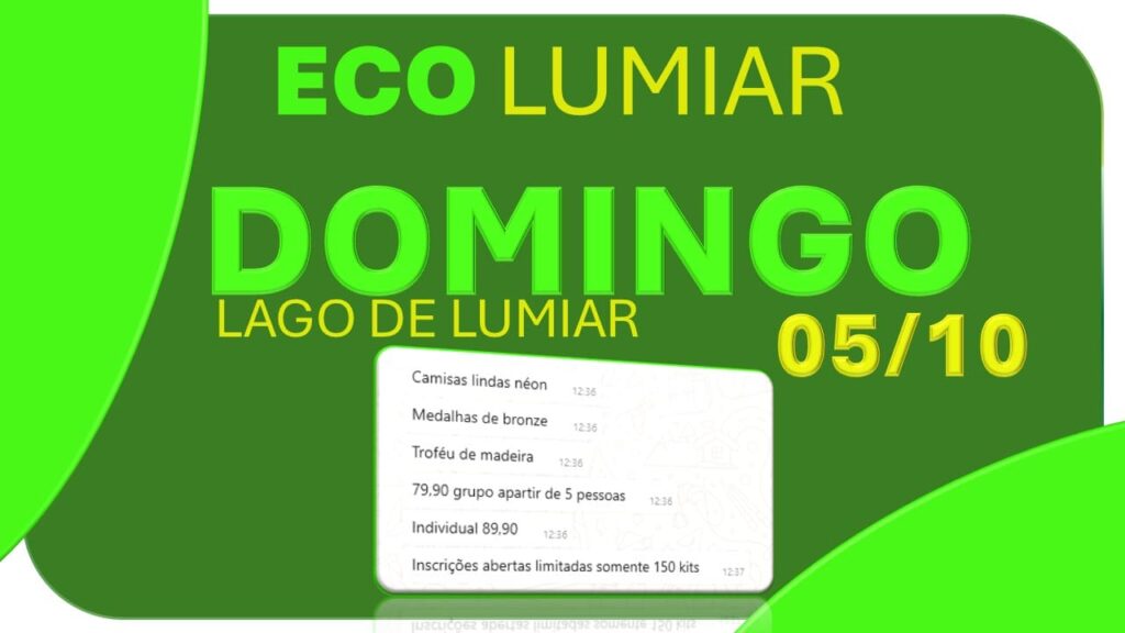 ECO CORRIDA LUMIAR 05/10/2025 - DOMINGO