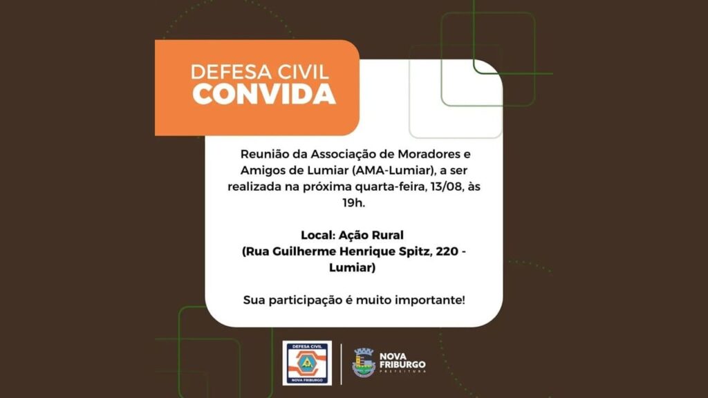 REUNIÃO AMA LUMIAR 13/08/2025