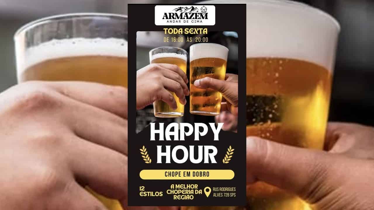 CHOPE EM DOBRO SEXTAS