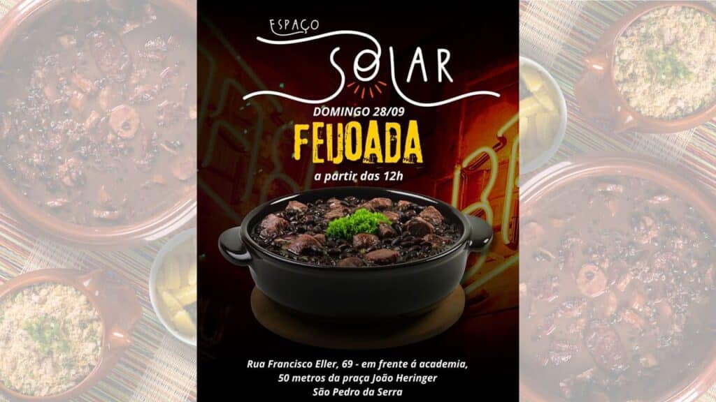 FEIJOADA SOLAR 28/09/2025