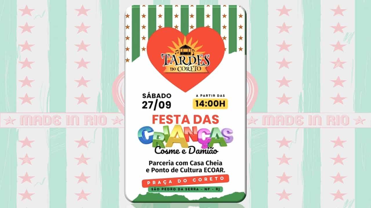 TARDES NO CORETO CRIANÇA 27/09/2025