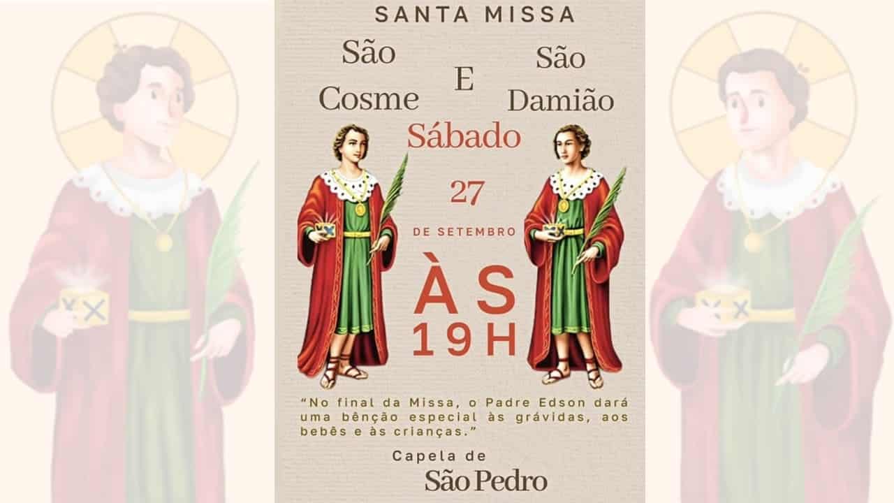 MISSA COSME E DAMIÃO 27/09/2025
