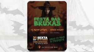 FESTA DAS BRUXAS 31/10/2025