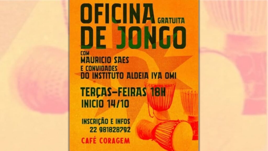 OFICINA DE JONGO ÀS TERÇAS