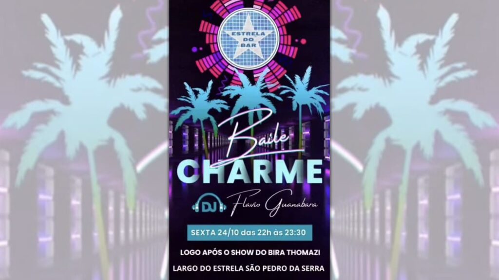 BAILE CHARME 24/10/2025