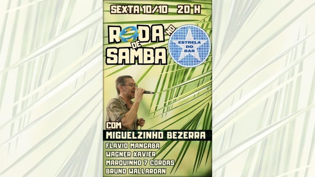 RODA DE SAMBA DO ESTRELA 10/10/2025