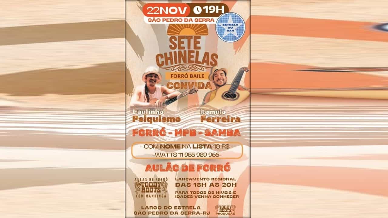 SETE CHINELAS 22/11/2025