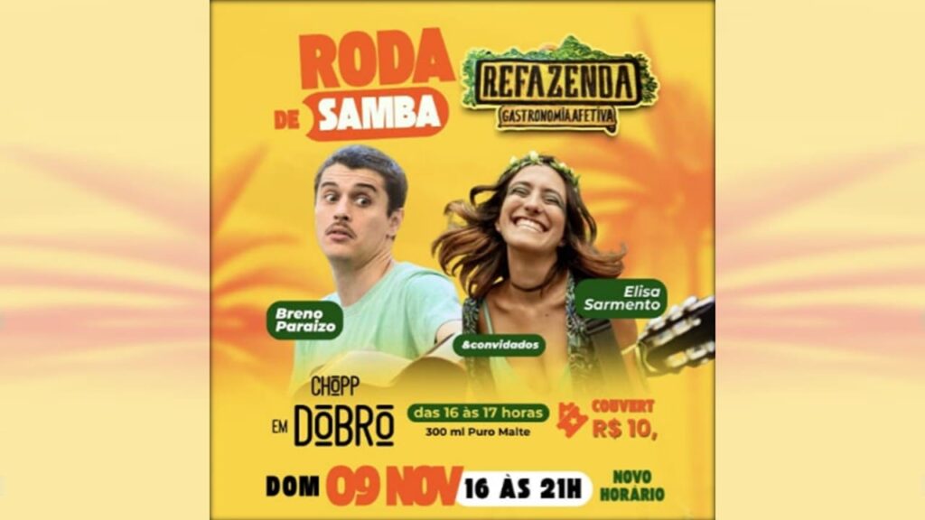 RODA DE SAMBA DO REFAZENDA 09/11/2025