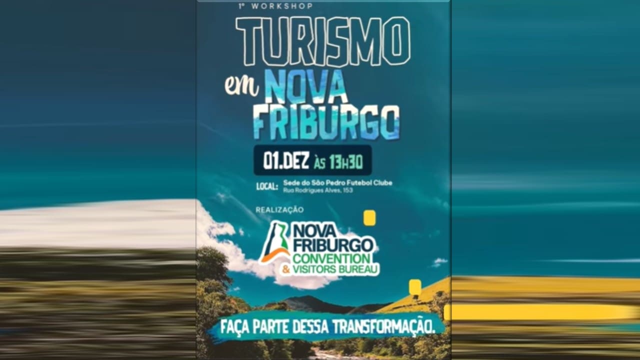 I WORKSHOP TURISMO EM NOVA FRIBURGO 01/12/2025