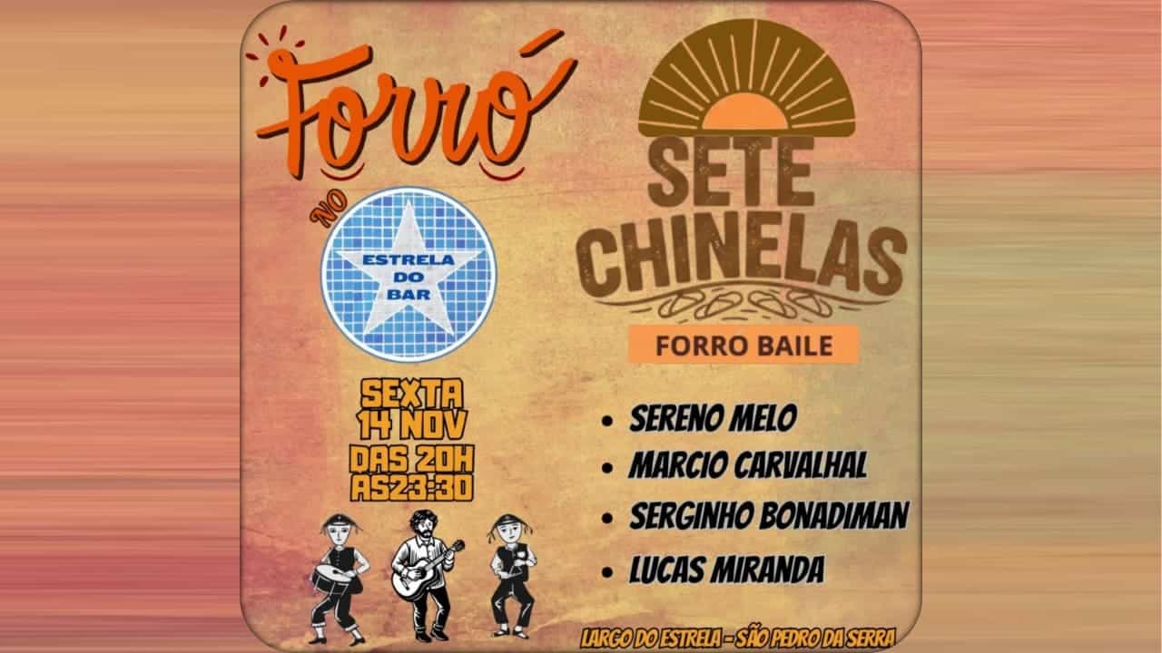 FORRÓ SETE CHINELAS 14/11/2025