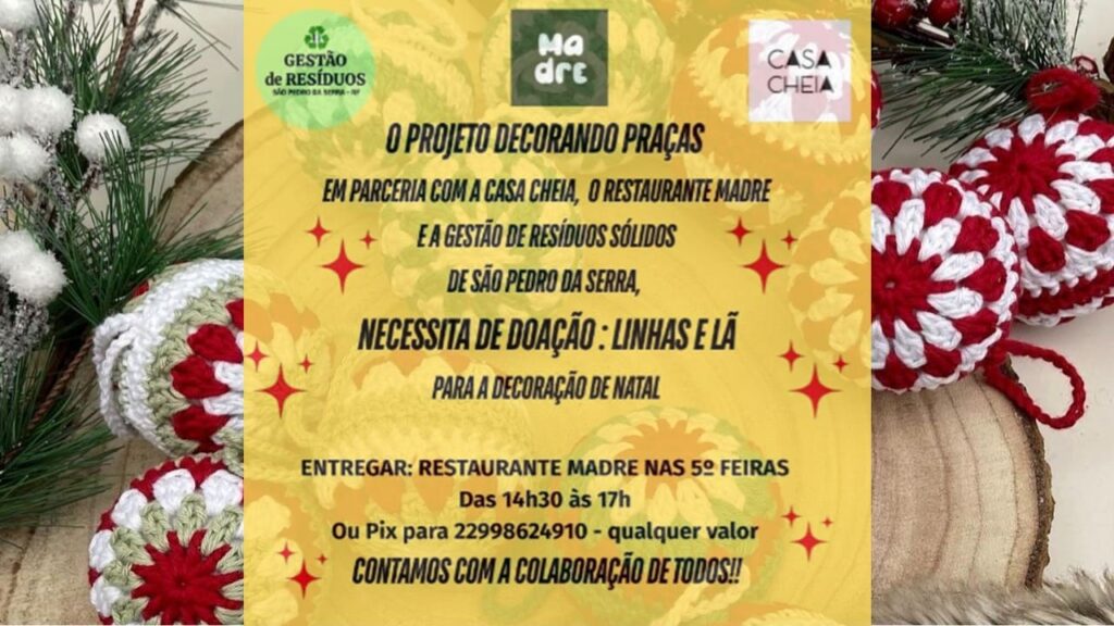 PROJETO DECORANDO PRAÇAS