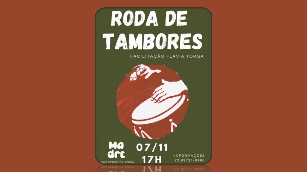 RODA DE TAMBORES 07/11/2025