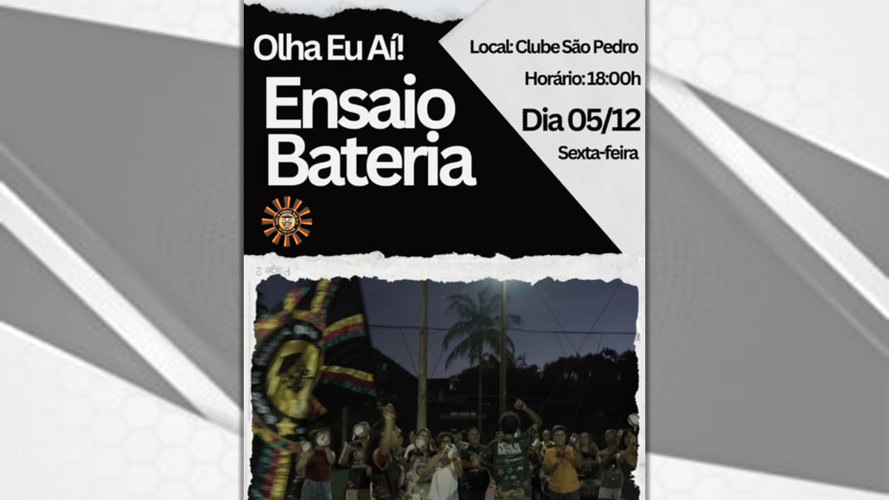 ENSAIO DE BATERIA 05/12/2025