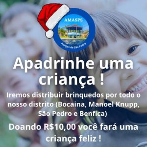APADRINHE UMA CRIANÇA NO NATAL