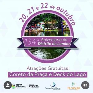 LUMIAR COMEMORA 134 ANOS COM FESTA.