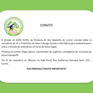 REUNIÃO SOBRE AMBULÂNCIA 21/11/2024