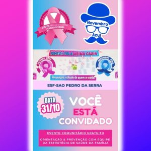 OUTUBRO ROSA & NOVEMBRO AZUL 2024