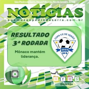 RESULTADO 3ª RODADA COPA VE 16/03/2025