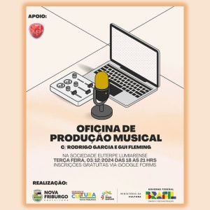OFICINA DE PRODUÇÃO MUSICAL 03/12/2024